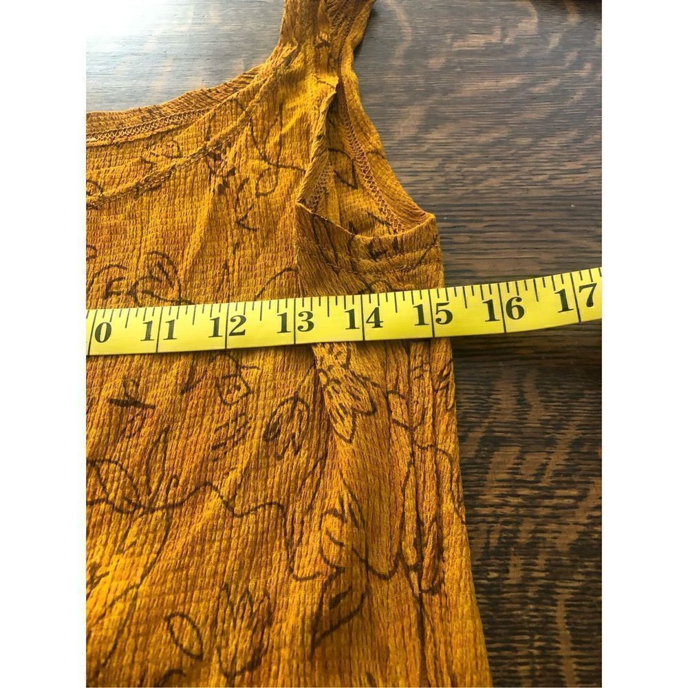 Cache Three Piece Brown and Gold Boho Tunic and Harem Pants - Picture 11 of 16